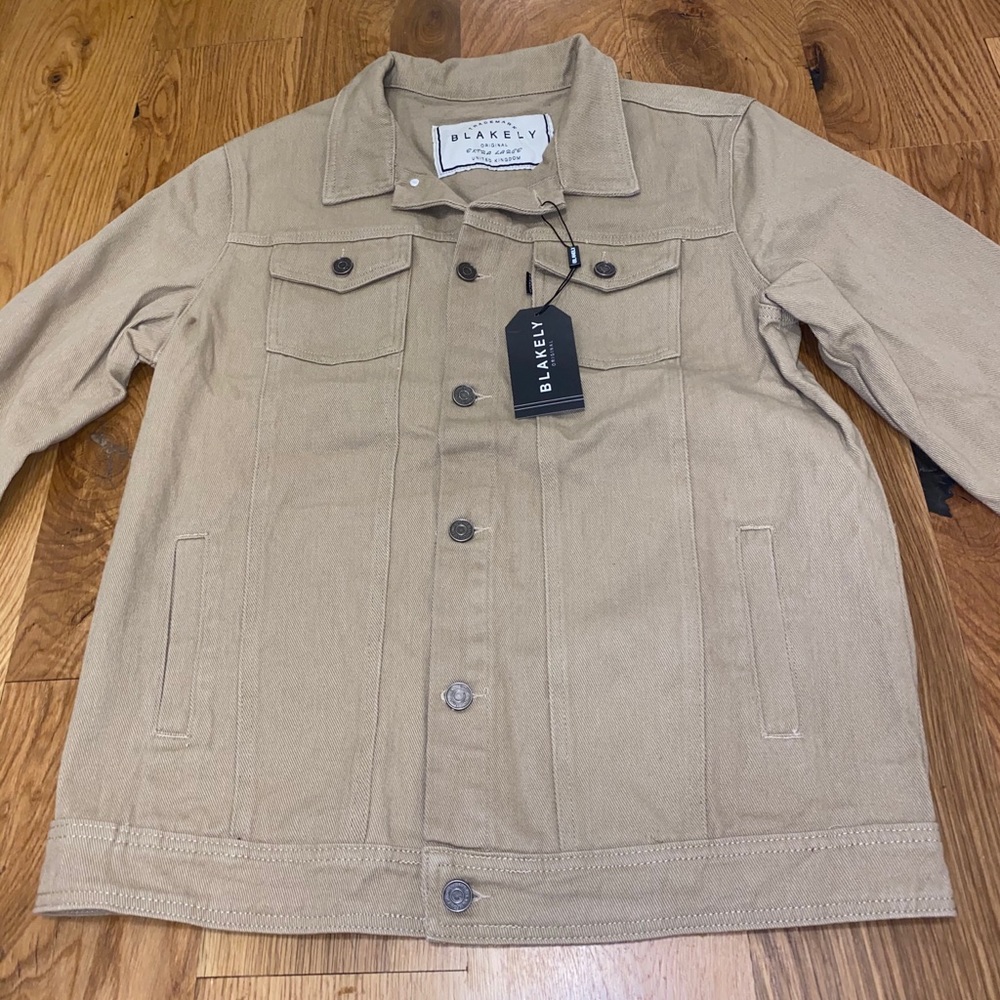 Tan Denim Jacket